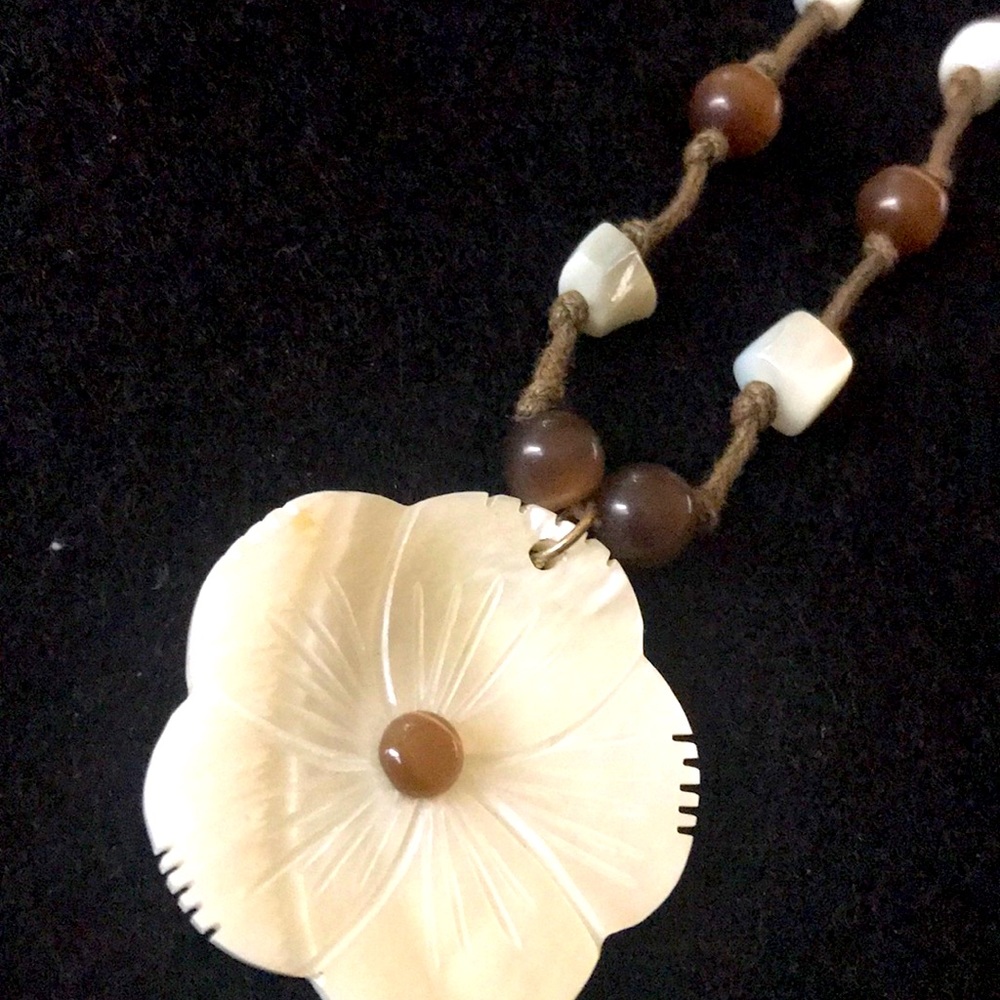 NWOT 15” Boho Beach Chic Necklace